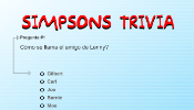 SIMPSONS TRIVIA